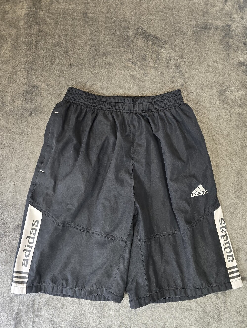 Vintage Y2K Adidas Swim Trunks Shorts Size Youth 2XL Fits Mens Medium